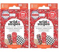 Wild Stripes Classic Sensitive Fashion | Extra Léger & Flexible | Fort Tenu | Résistant À L'Eau (Lot de 2)