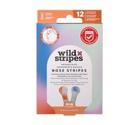 Wild Stripes - Nose Patches Sunrise - Bandes nasales pour meilleure respiration moins de ronflements et sommeil réparateur - Sport et nuit - Fonctionnel doux et stylé - 12 pcs
