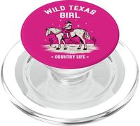 Wild Texas Girl, équitation, Vie à la Campagne PopSockets PopGrip pour MagSafe
