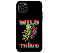 Wild Thing Funny Alien Dancing Disco Groove des années 80, Style rétro Coque pour iPhone 11 Pro Max
