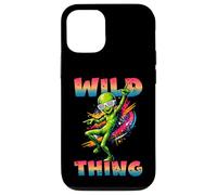 Wild Thing Funny Alien Dancing Disco Groove des années 80, Style rétro Coque pour iPhone 12/12 Pro
