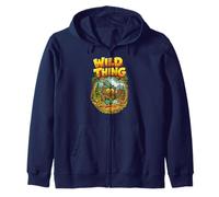 Wild Thing! Retro Woodsy Owl Give a Hoot Vintage Earth Day Sweat à Capuche