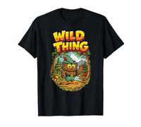 Wild Thing! Retro Woodsy Owl Give a Hoot Vintage Earth Day T-Shirt
