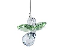 Wild Things - Pendentif en cristal Swarovski - Pierre de naissance - Motif : Ange, Cristal, AUGUST - PERIDOT
