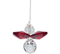 Wild Things - Pendentif en cristal Swarovski - Pierre de naissance - Motif : Ange, JANUARY - GARNET