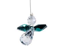 Wild Things - Pendentif en cristal Swarovski - Pierre de naissance - Motif : Ange, MAY - EMERALD