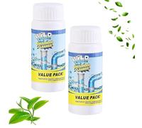 Wild Tornado Sink and Drain Cleaner, Ivyever Drain Cleaner, Wild Tornado Pipe Dredging Agent, Portable Powerful Pipe Cleaners, Fast Foaming, for Kitchen and Pipes Cleaning (2 PCS)