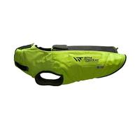 wild Tracker, Gilet, Modèle X-Protect, Couleur Jaune, Bordures Anti Frottement, Fermeture à glissières, Renforcement Dorsal, Rabat Intégré, Coupe Poitrail Ajustée, Protection Femelle Intégrée, T90