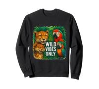 Wild Vibes : Uniquement Jungle Crew Sweatshirt