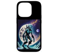 Wild Wendigo Skinwalker in Space Illustration Graphic Design Coque pour iPhone 14 Pro