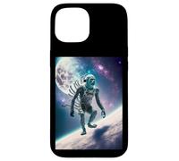 Wild Wendigo Skinwalker in Space Illustration Graphic Design Coque pour iPhone 15