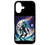 Wild Wendigo Skinwalker in Space Illustration Graphic Design Coque pour iPhone 17