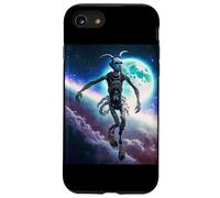 Wild Wendigo Skinwalker in Space Illustration Graphic Design Coque pour iPhone SE (2020) / 7/8