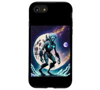 Wild Wendigo Skinwalker in Space Illustration Graphic Design Coque pour iPhone SE (2020) / 7/8