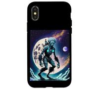 Wild Wendigo Skinwalker in Space Illustration Graphic Design Coque pour iPhone X/XS