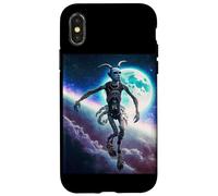 Wild Wendigo Skinwalker in Space Illustration Graphic Design Coque pour iPhone X/XS