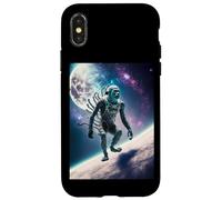 Wild Wendigo Skinwalker in Space Illustration Graphic Design Coque pour iPhone X/XS