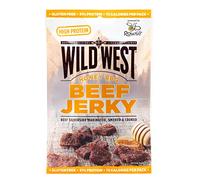 Wild West Beef Jerky, Honey BBQ 25g, high Protein Viande séchée, Beef Jerky Snack protéiné, Bœuf séché