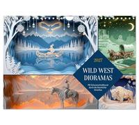 Wild West Dioramas (Wandkalender 2027 DIN A4 quer), CALVENDO Monatskalender: Eine visuelle Reise durch den amerikanischen Westen, in der sich ... aus Licht, Schatten und Tiefe entfaltet.
