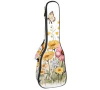 Wild West Étui rembourré pour ukulélé de concert de 58,4 cm, imperméable et durable, Multicolore 05, 25.9x9x3.1in/66x23x8cm, Organiseur de sac
