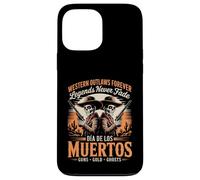 Wild West Freedom - Crâne de Día de Los Muertos Coque pour iPhone 13 Pro Max