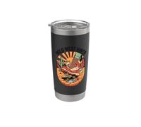 Wild West Hiker Randonnée Aventure Desert Seeker Western Gobelet isotherme en acier inoxydable double paroi