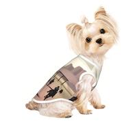 Wild West Life Pet T-shirt respirant sans manches L pour petits chiens et chats Doux, léger et élégant