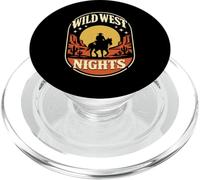 Wild West Nights Cowboy désert Style Western rétro PopSockets PopGrip pour MagSafe