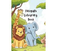 Wild & Whiskered Animals: A Colouring Adventure book with cute and dangerous creatures.