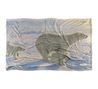 Wild Wings on The Edge 2 Plaid Ultra Doux au Toucher Soyeux - 91 x 147 cm