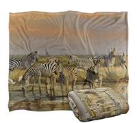 Wild Wings Sundowners 2 Plaid Ultra Doux au Toucher Soyeux - 152 x 127 cm