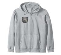 Wild Wolf Grafitti Style Wilderness Wolves Prey Predator Sweat à Capuche