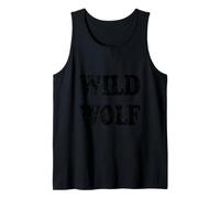 Wild Wolf Nature Chasse Forêt Survie Débardeur