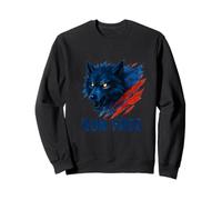 Wild Wolf Run Freedom Spirit Sweatshirt
