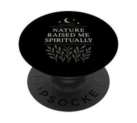 Wild Woman Spirituelle Féminine Nature Pieds Nus Forêt Cadeau PopSockets PopGrip Adhésif