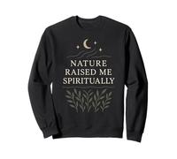 Wild Woman Spirituelle Féminine Nature Pieds Nus Forêt Cadeau Sweatshirt