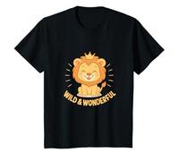 Wild & Wonderful | Lion Statement | Cadeau pour garçons et filles T-Shirt