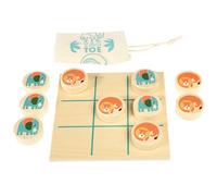 Wooden Tic-Tac-Toe - Wild Wonders
