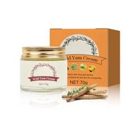 Wild Yam Cream Organic pour Équilibre Hormonal, Skin Moisturizer, Crème Hydratante Visage, Crème D'igname Sauvage, Crème Réparatrice for Pms & Menopause Relief for All Skin