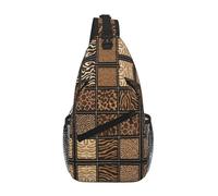 Wild Zoo Sac banane à bandoulière pour homme et femme