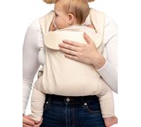 WildBird - Porte-antenne - 7 à 20,4 kg - Pour les mamans, les papas et les soignants - Fibres de lin européennes 100 % naturelles - Polyvalent et réglable - Petite taille - Tissu moineau