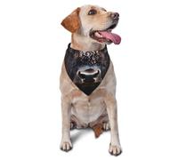 WildBisonTrek Bandana en polyester respirant pour chiens de petite, moyenne et grande taille, réglable et lavable, accessoire pour garçon, fille, chiot et chat, célébration de l'amour