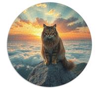 Wildcat Puzzle De 1000 Pièces pour Animaux Das Tier Filles Parfait Encastrement Qualité Supérieure Impossible Difficile Entertainment' Artist Art 1000pcs (67.5x67.5cm)