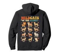 Wildcats of The Planet Design éducatif Motif Chats Sauvages Sweat à Capuche