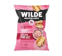 Wilde - Lot de 8 sachets de sel rose de l'Himalaya (sacs de 38 g) fabriqués à partir de vrais ingrédients : poitrine de poulet, blancs d'œufs, bouillon d'os de poulet, sans sucre, riche en protéines