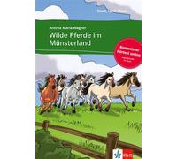 Wilde Pferde im Munsterland avec version audio téléchargeable - Andrea Maria Wagner - Klett Maison Des Langues - Livre CD - Méthode de langue CD