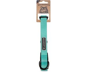 Wilderdog Collier imperméable pour chien - Repousse l'eau et la saleté - Taille S - 27,9 - 38,1 cm - Écume de mer - 1 carat