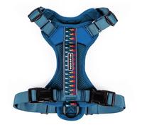 Wilderdog Harnais léger avec Sangles réfléchissantes pour Chien Bleu Pacifique Taille S