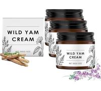 Wilderglow Wild Yam Cream, Wilderglow Crème D'igname Sauvage, Crème Rajeunissante, Créme Organic Hydratante Visage, Créme Visage Anti-âge, Skin Moisturizer, Lotion Corporelle Pour Peau Sèche (3)