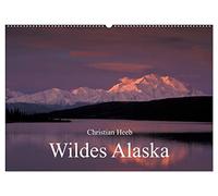 Wildes Alaska Christian Heeb (Wandkalender 2026 DIN A2 quer), CALVENDO Monatskalender: Landschaftsfotografien von Natur und Wildtieren in Alaska, USA, fotografiert von Christian Heeb.